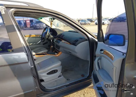 2002 BMW X5 3.0I из США, поврежденный, VIN 5UXFA53522LP41195